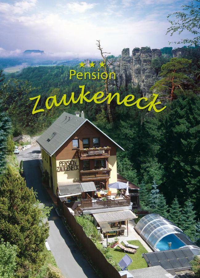 Pension Zaukeneck Bad Schandau Exteriér fotografie