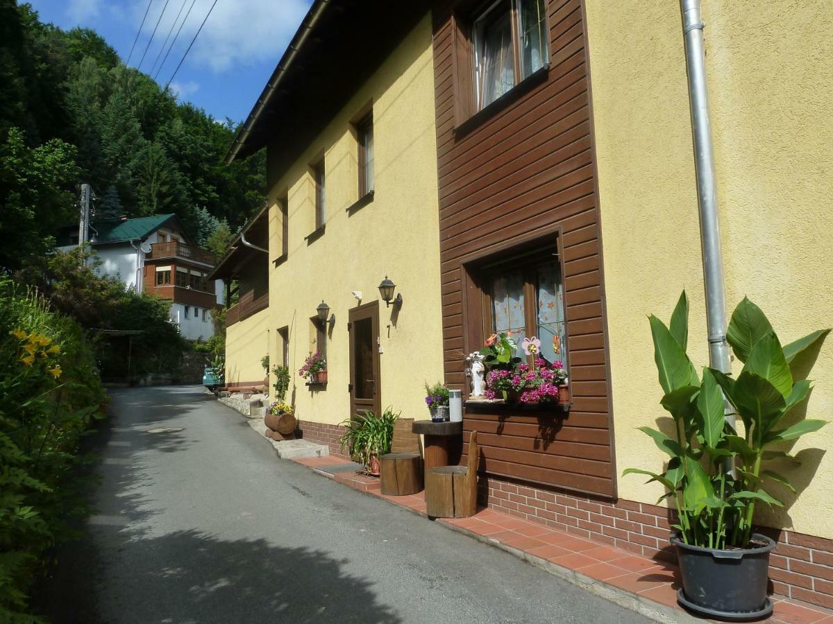 Pension Zaukeneck Bad Schandau Exteriér fotografie
