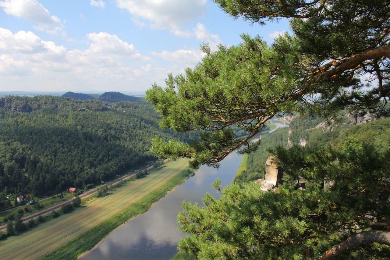 Pension Zaukeneck Bad Schandau Exteriér fotografie